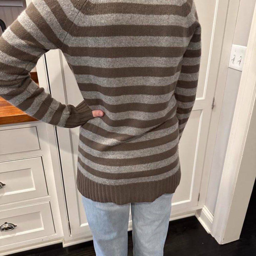 Theory Wool Striped Sweater